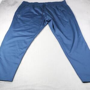 Under Armour ColdGear Mens 4XL Loose Fit Blue Fleece Jogger Sweatpants